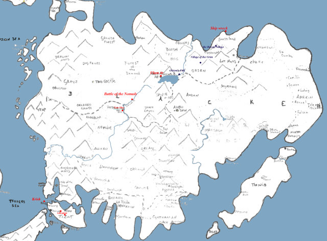 The Warped Continent of Brackin